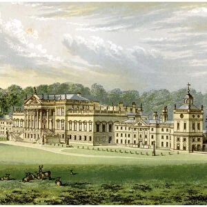 Wentworth Woodhouse, Yorkshire, home of Earl Fitzwilliam, c1880