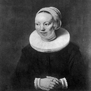 The wife of Nicolas Berghem, 1647, (1901)