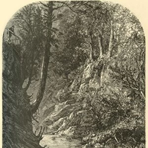 Wissahickon, near Paper-Mill Bridge, 1874. Creator: John Filmer