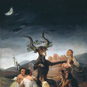 Witches Sabbath, 1797-1798. Artist: Goya, Francisco, de (1746-1828)