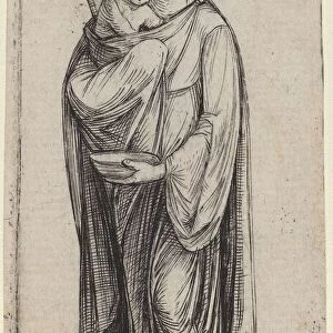 Woman and Child with Distaff. Creator: Jacopo de Barbari