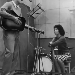 Marty Wilde in Studio Print, 28/10/1959 Marty Wilde in Studio Print, 28/10/1959