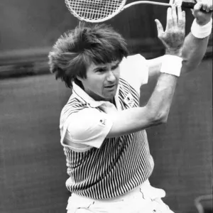 Jimmy Connors Wimbledon Tennis Print 1982 Jimmy Connors Wimbledon Tennis Print 1982