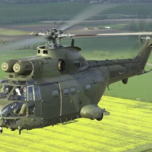 RAF Puma Helicopter