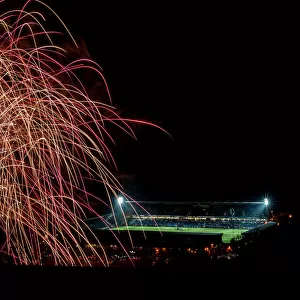 Wycombe Wanderers Football Club: Fireworks at Adams Park, 01/01/20