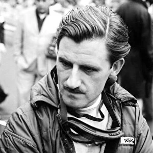 1962 Monaco Grand Prix: Graham Hill 6th position, portrait