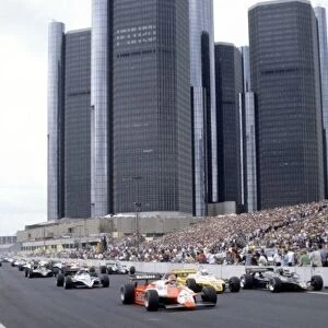 1982 Detroit Grand Prix. Detroit, United States (USA). 4-6 June 1982