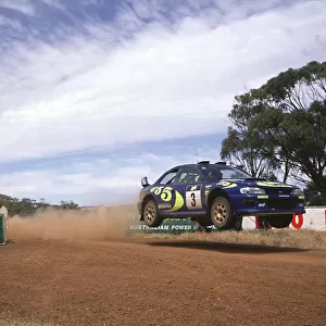 1998 World Rally Championship. Rally Australia Colin McRae / Nicky Grist (Subaru