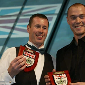 2002 Autosport Awards. Colin McRae and Richard Burns