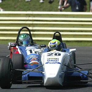 2003 Formula Ford Championship Croft, England. 13th July 2003. Valle Makela, action. World Copyright: Jakob Ebrey/LAT Photographic ref: Digital Image Only