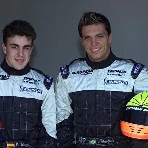 Australian GP: New Minardi Team mates Fernando Alonso and Tarso Marques
