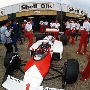 British Grand Prix, Rd7, Silverstone, England, 12 July 1987