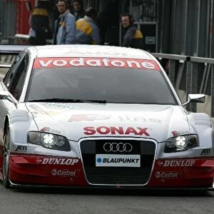 DTM Pre-Season Testing: Martin Tomczyk, Audi Sport Team Abt Sportsline, in the new 2005 sprecification Audi A4 DTM