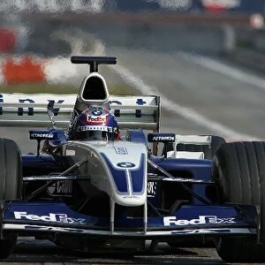F1 Testing: Juan Pablo Montoya Williams BMW FW25