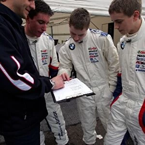 Formula BMW UK Championship: Marcus Weller Promatecme RPM, Daniel Murray Filsell Motorsport and Daniel McKenzie Promatecme RPM