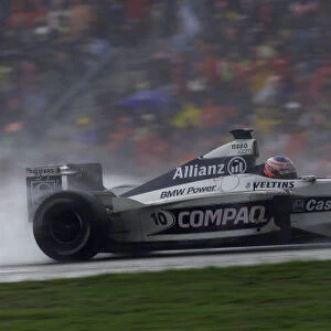Formula One German Grand Prix Jenson Button on his way to 4th place Hockenheim, 30-07-2000 Pic Steve Etherington