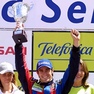 Formula Nissan World Series: Race winner Ricardo Zonta Gobord Competition