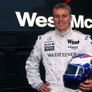 Formula One Testing: Marcel Fassler tested for McLaren but was only allowed a single installation lap due to the tricky conditions