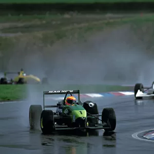 Formula Three-Antoni Pizzonia leads-Action