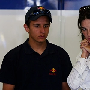 Formula One World Championship: Federico Montoya with Connie Montoya