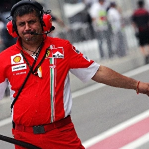 Formula One World Championship: Ferrari lollipop man