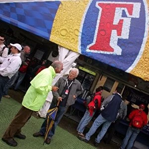 Formula One World Championship: Fosters beer tent