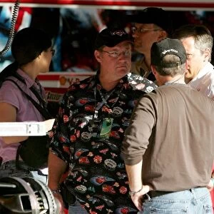 Formula One World Championship: John Lasseter Disney Pixar in the Ferrari garage