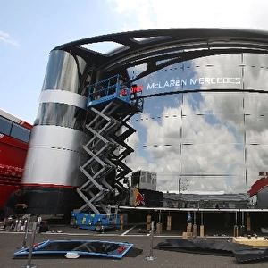 Formula One World Championship: McLaren Brand Centre under construction