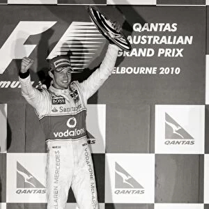 Rd2 Australian Grand Prix Postcard Collection: Black and White Images