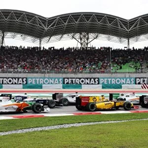 Rd3 Malaysian Grand Prix Glass Place Mat Collection: Best Images
