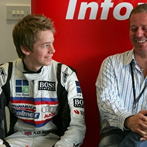 GP Live: Martin Brundle with his son Alex Brundle