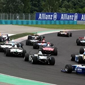 GP2 Series: The start of the race: GP2 Series, Rd 9, Race 1, Budapest, Hungary, 5 August 2006