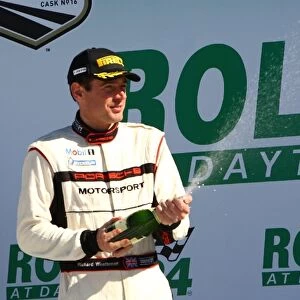 Grand-Am: Richard Westbrook TRG celebrates second place in GT