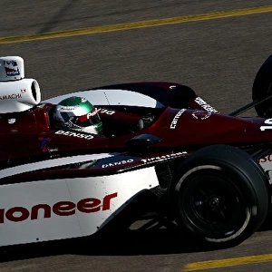 Indy Racing League: Tora Takagi, JPN, G Force, Toyota. IRL open test, Phoenix Intl. Raceway, Phoenix, AZ, 12, February, 2004