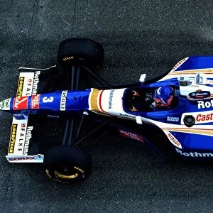 JACQUES VILLENEUVE 1997 WORLD DRIVERS CHAMPION. PHOTO: LAT