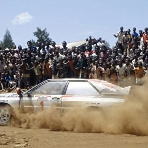 Safari Rally, Kenya. 30 March-4 April 1983: Michele Mouton / Fabrizia Pons, 3rd position