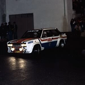 Sanremo Rally, Italy. 4-8 October 1977: Jean-Claude Andruet / Christian Delferrier, 1st position