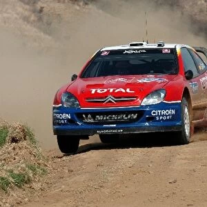 World Rally Championship: Carlos Sainz / Marc Marti Citroen Xsara WRC