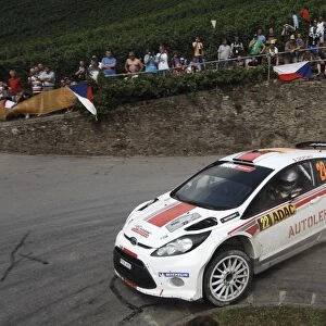 World Rally Championship: Ott Tanak, Ford Fiesta RS WRC, on stage 3