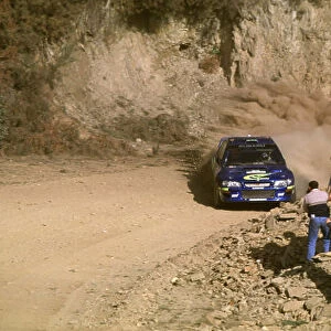 WRC-Richard Burns and Robert Reid-Subaru-Action