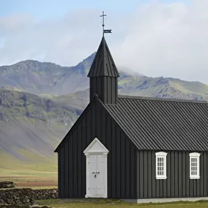 Budir Church; Stadarsveit, Snaefellsnes, Iceland