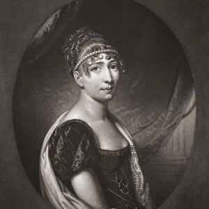 Hortense Eugenie Cecile Bonaparte, nee de Beauharnais, 1783 - 1837. Queen consort of Holland