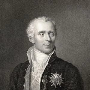 Pierre Simon Laplace Marquis De Laplace, 1749-1827 Aka Comte De Laplace 1806-17. French Mathematician, Astronomer And Physicist. From The Book "Gallery Of Portraits"Published London 1833