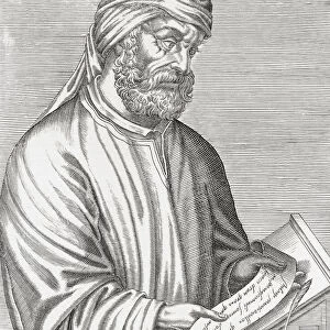 Quintus Septimius Florens Tertullianus anglicised as Tertullian, born circa 160 died circa 220. Early Christian Berber author