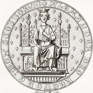Seal Of Alexander Iii, 1241