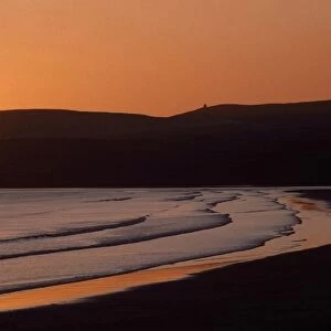 Seashore Sunset; Lahinch, County Clare, Ireland