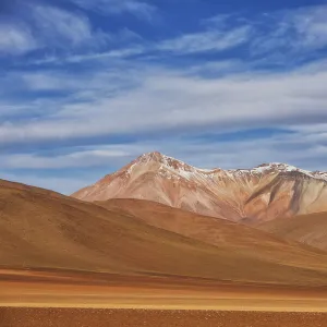 The Surreal Landscape Of Bolivias Altiplano Region, Near Uyuni; Bolivia