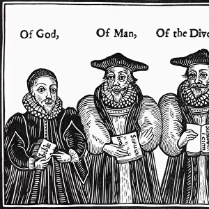 Triple Episcopacie. Of God, Of Man, Of The Divell. From The Book Short History Of The English People By J. R. Green Published London 1893
