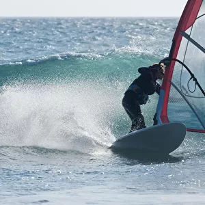 Windsurfing; Tarifa, Cadiz, Andalusia, Spain