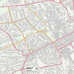 Postcode Sector Maps Collection: AB - Aberdeen